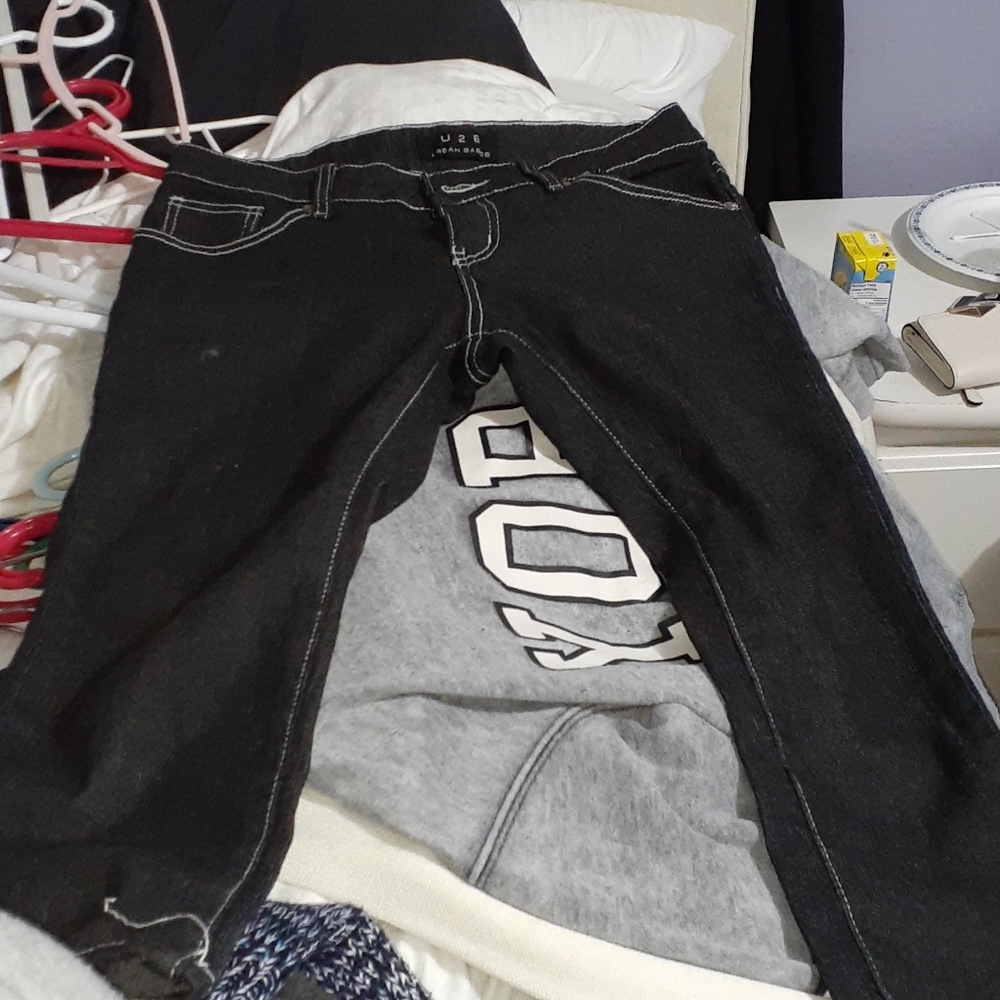 Black jean khakis